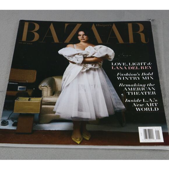 Harper’s Bazaar Dec 2023 / Jan 2024 Lana Del Rey The Art Issue Fashion Magazine - Picture 1 of 6